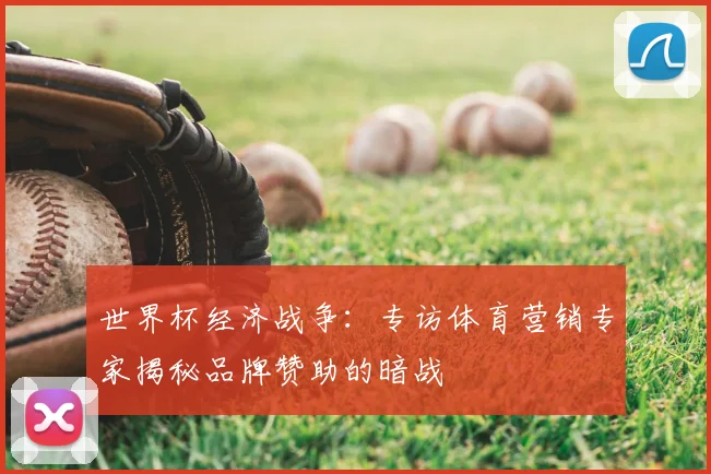 世界杯经济战争：专访体育营销专家揭秘品牌赞助的暗战